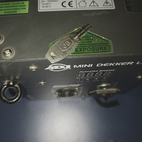 Adj Mini Dekker like new RGBW lighting fixture
