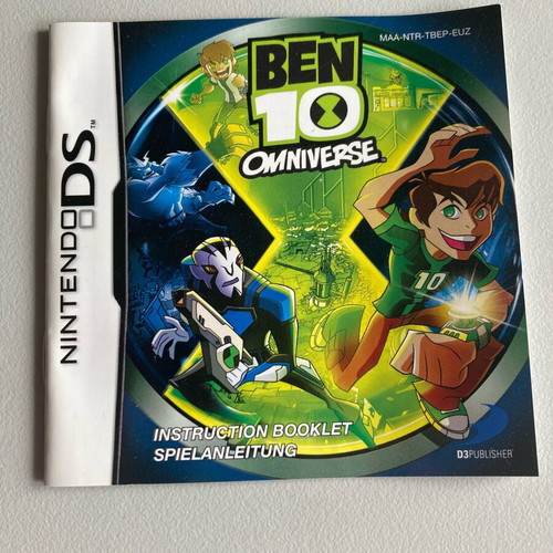 Ben 10 Omniverse Nintendo DS like new, complete set