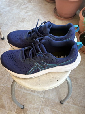 Asics Gel-Contend 9 running shoes, blue, size 46