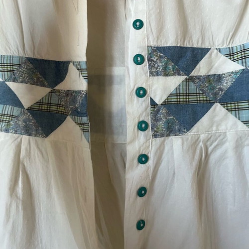 Sessun white cotton dress like new, size XS