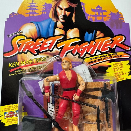 GI Joe Ken Masters Street Fighter action figure new