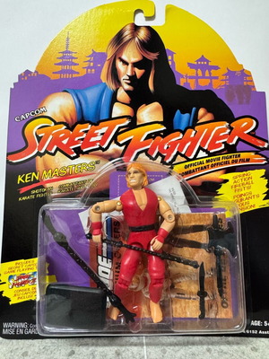 GI Joe Ken Masters Street Fighter action figure new