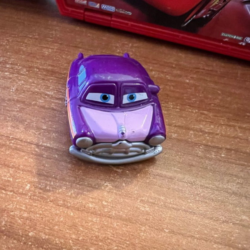 Disney Pixar Cars Mini Racer Purple Doc Hudson like new