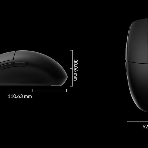 Keychron BM22 Wireless Mouse Black rechargeable