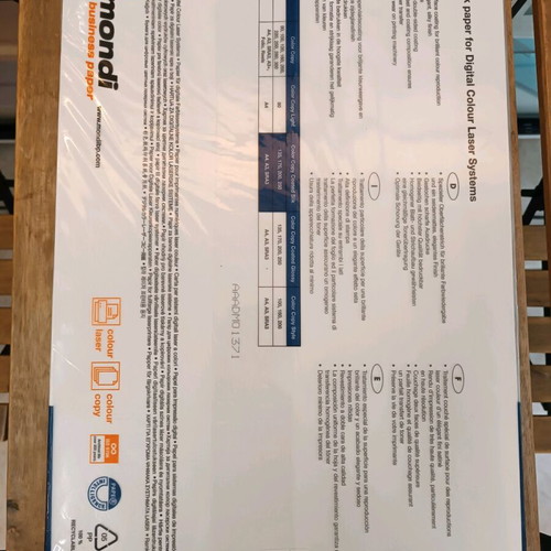 A3 Coated Silk 200 g/m² printing paper sealed pack of 250 sheets