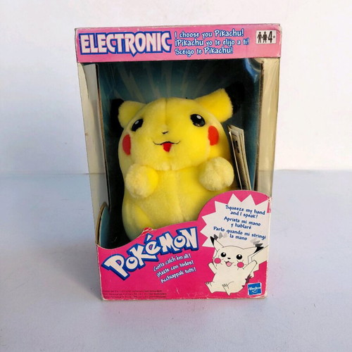 Pokemon Electronic I Choose You Pikachu 1998 Nintendo new