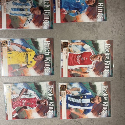 2023-24 Panini Donruss Fifa Pitch Kings lot of 6 cards new