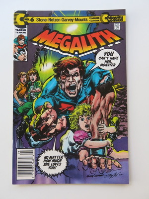 Megalith #006 comic like new in English with Neal Adams cover