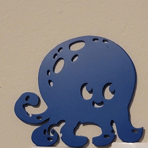 Decorative item for kids room 14x14 cm made of MDF, made to order