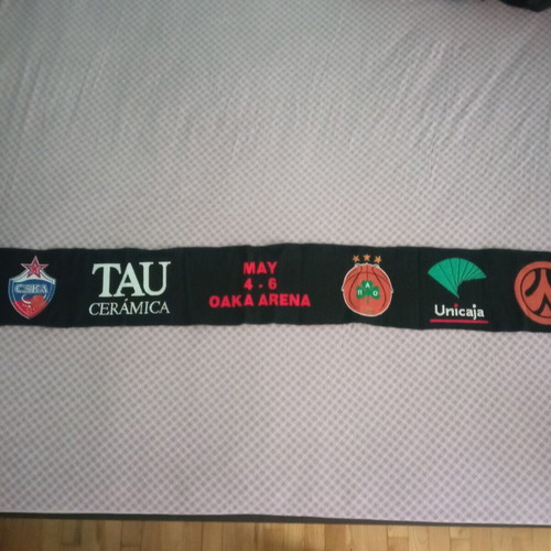 Euroleague Final Four Athens 2007 authentic collectible scarf