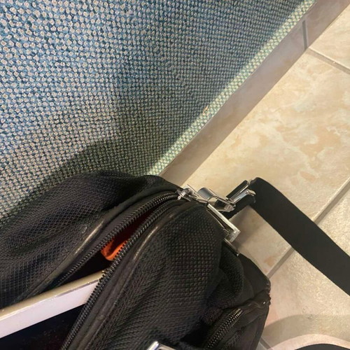 Samsonite shoulder bag waterproof used, black