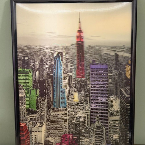 Three-dimensional wall decorations used 26x19