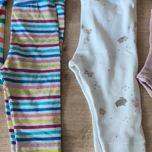 Baby leggings and bandana like new, pack of 8, 2-6 months