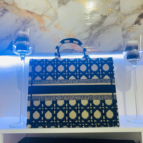 Christian Dior Book Tote handbag new, black