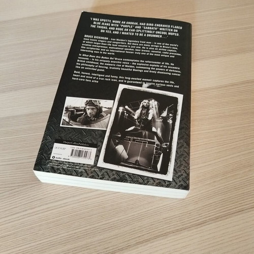 Bruce Dickinson What Does This Button Do? Autobiography like new, English