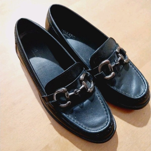 Migato loafers shoes black size 37 like new