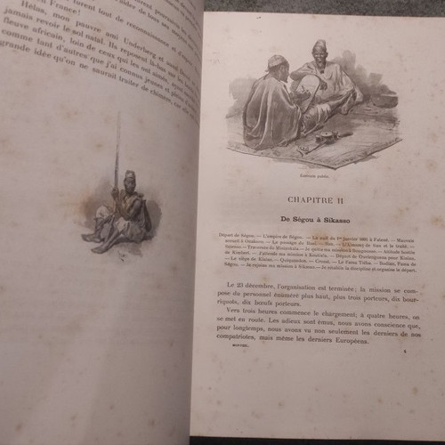 1895 De Saint Louis a Tripoli book used, French language