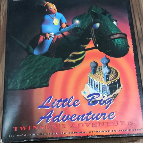 Little Big Adventure Twinsen’s Quest PC game used, big box