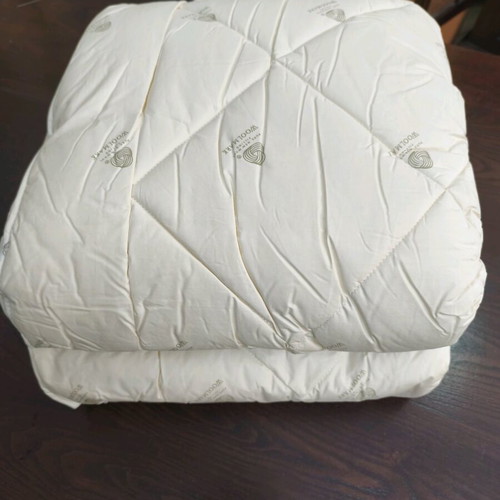 Wool double quilt new with Australian wool and percale fabric 2.20x2.40