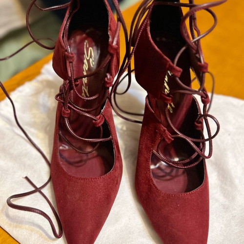 Sante heels new, red, size 39