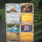 Pokemon Dugtrio and Dratini cards