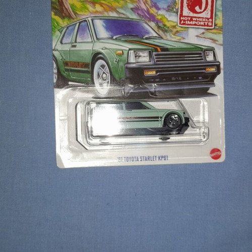 Hot Wheels J-Imports 91 Toyota Starlet KP61 new