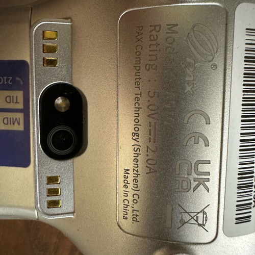 Pos Cardlink wireless in like new condition with original charger