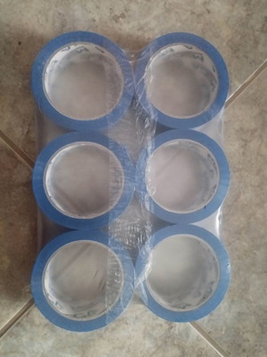 Packing tapes new, pack of 6 blue