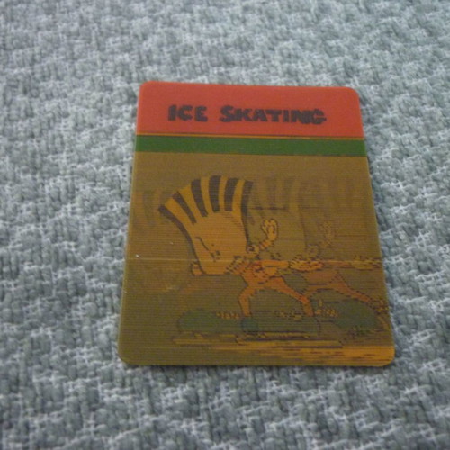 Chipicao 3D Ice Skating No 6 3D card used