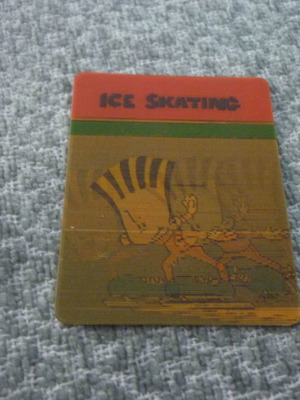 Τρισδιάστατη κάρτα Chipicao 3D Ice Skating No 6 μεταχειρισμένη