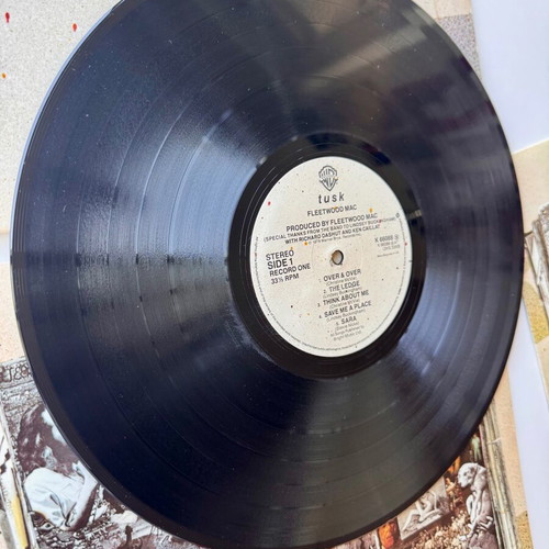 Fleetwood Mac Tusk 2xLP used, 1st UK 1979 embossed edition