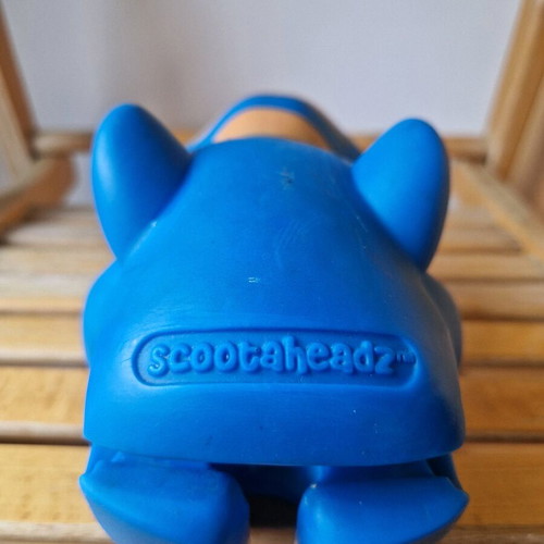Micro ScootaHeadz Blue Dino head for scooter like new