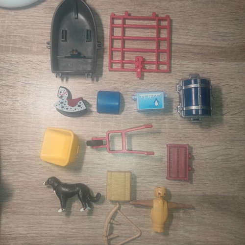 Playmobil accessories used, assorted set