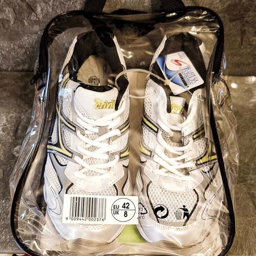 Crivit Sports Running Shoes New Size 42 White and Gray