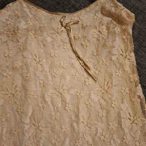 Lingerie dress beige-gold size S like new