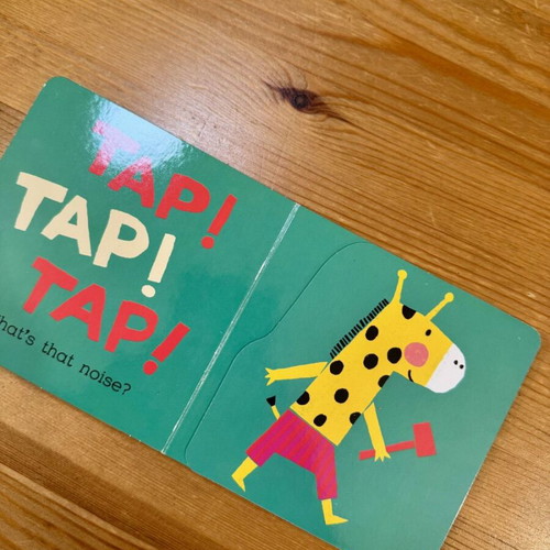 Tap! Tap! Guess the Toy! children's book used, English