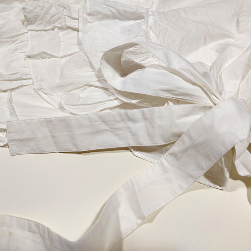 White pareo 100% cotton size M like new