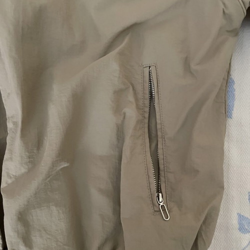 Bershka Beige Lightweight Windbreaker Jacket Like New, Women M-L