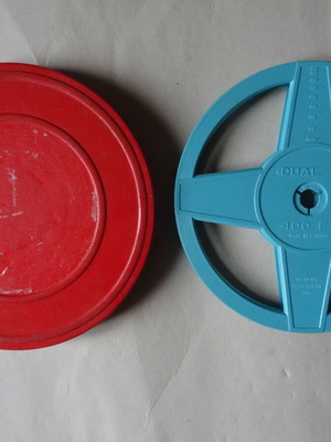 Super 8mm 400ft ρόλος Dual 8 Καναδάς μεταχειρισμένος με πρωτότυπο πλαστικό κουτί