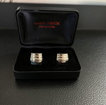 Makis Tselios silver cufflinks