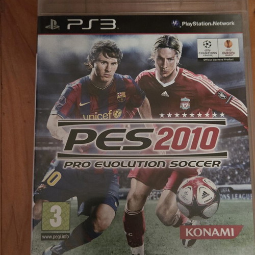 PES 2010 Pro Evolution Soccer PS3 game