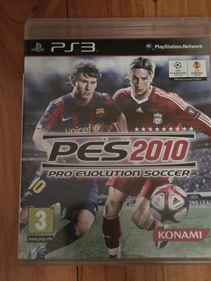 PES 2010 Pro Evolution Soccer PS3 game