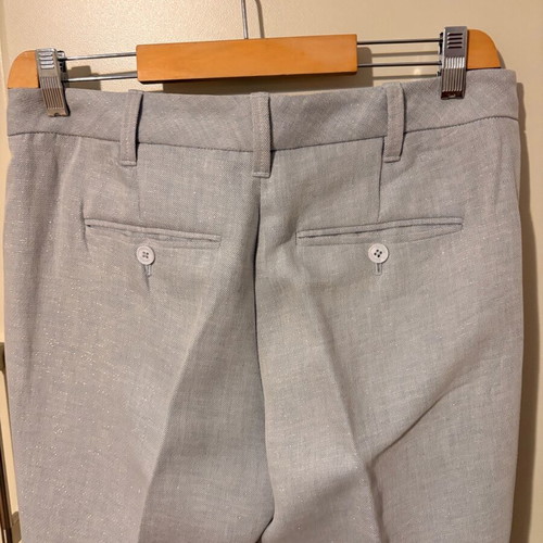 Zadig & Voltaire gray straight-leg pants like new