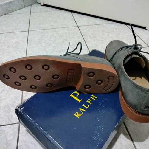 Ralph Lauren Torrington NT grey shoes like new, size 45