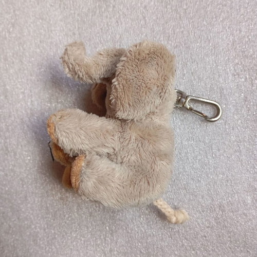 Schaffer plush elephant keychain like new, collectible and soft