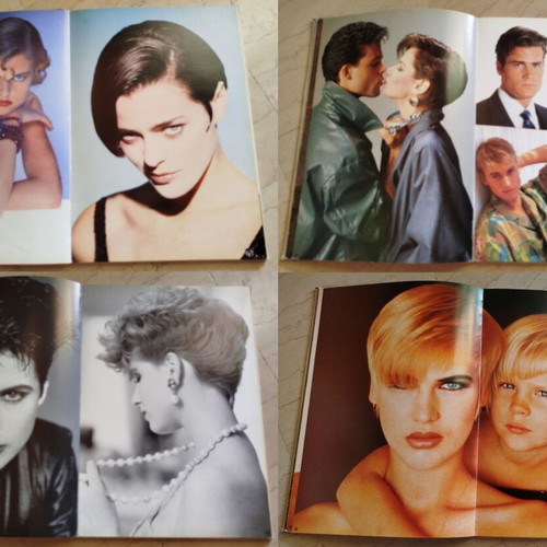 Hairdressing catalogs used, set of 3 books