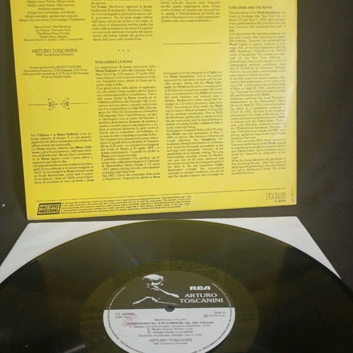 Toscanini The Man Behind The Legend vinyl used