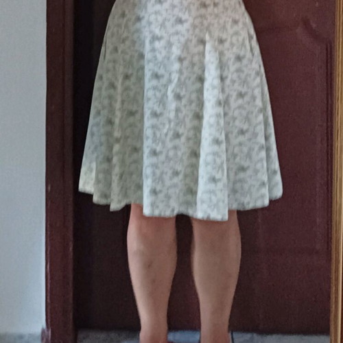 Dress with triple straps like new, colorful, size M