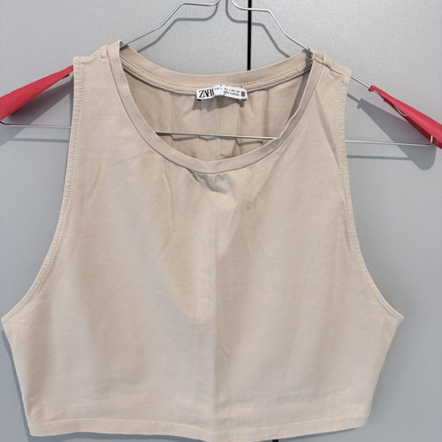 Zara beige top like new, size L 40 12