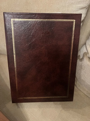 Photo album new, leatherette cover